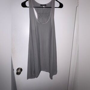Chic Light Gray Tank Top